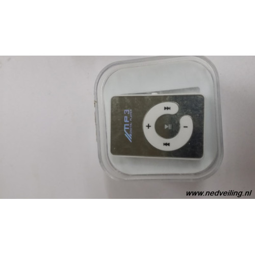 MP3 speler grijs open1 stuks