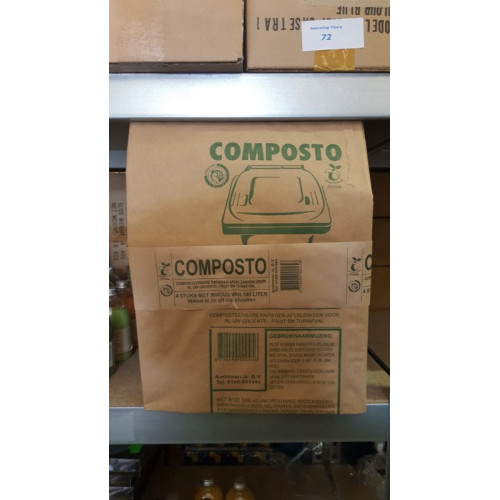 Compostzak 4 stuks 140 liter