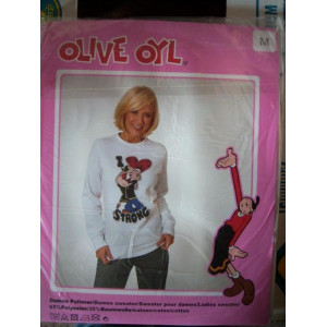 Dames pullover Olive Oyl maat S