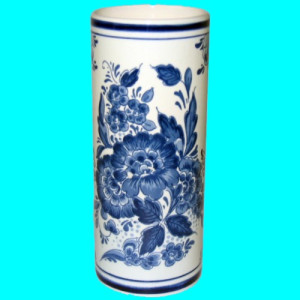 Vaas Delft-blauw, 2 stuks