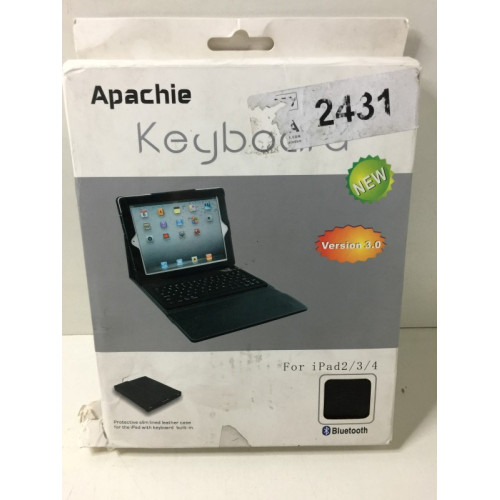 Keyboard, merk Apachie, kleur zwart.