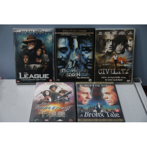 DVD set 5 stuks deel 1