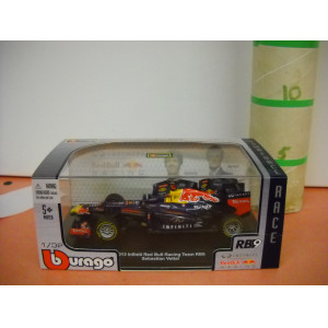 Metal burago redbull racewagen 1/32