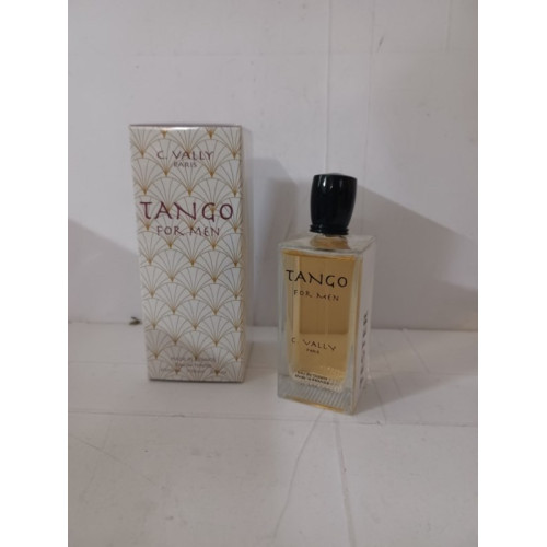 Eau de toilette c vally paris tango for men 70% 100 ML aantal 1 stuks.