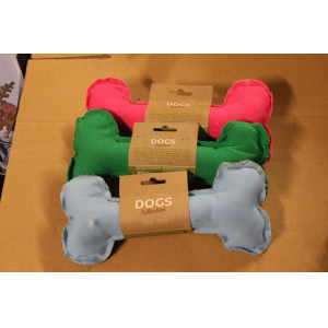 Hondenbotspeel knuffel model BOTJE set a 3 stuks 1 set