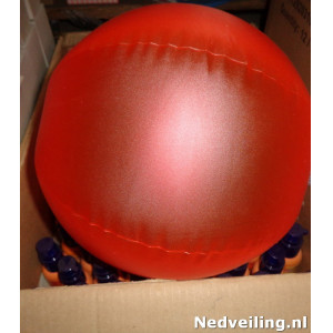 50x Strandbal rood 22cm