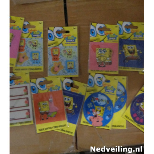 100x SpongeBob stickers 