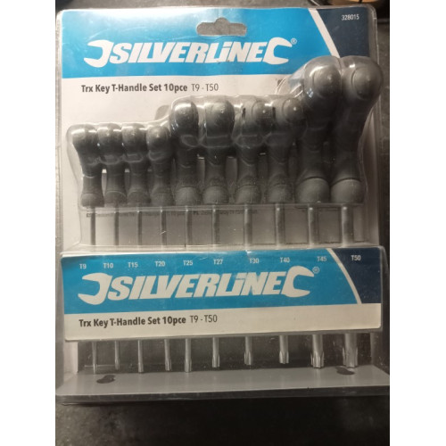 Silverlive torx set in opberg rek 10 dlg