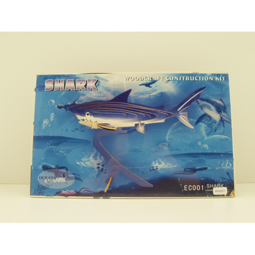 3d Puzzle Shark Color 37 x 23 cm