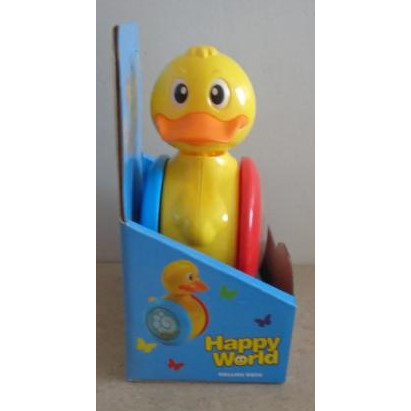 JOHNTOY HAPPY WORLD Rolling Duck