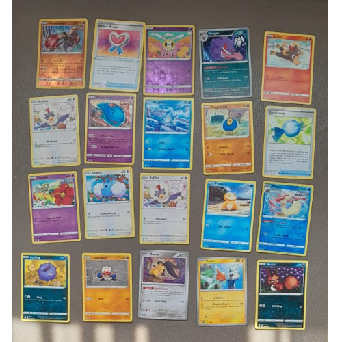 POKEMON kaarten 20 stuks 