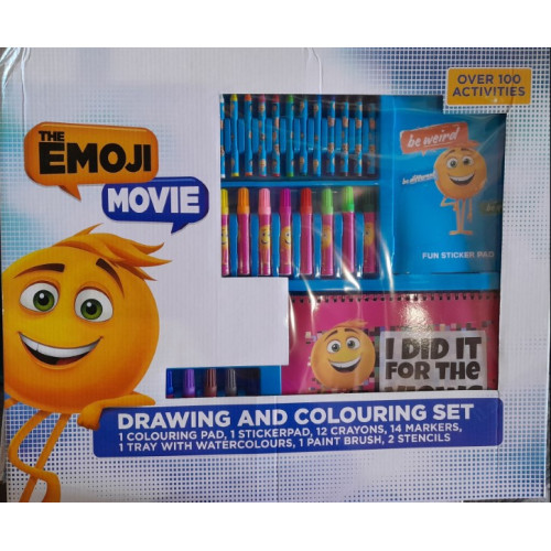 THE EMOJI MOVIE Teken En Kleur Set