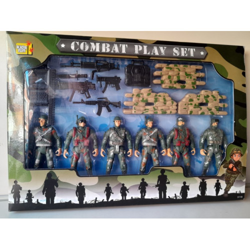 JONO TOYS KIDS FUN Soldaten Speel set 16 delig