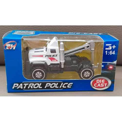 LG-IMPORTS DIE CAST Petrol Police: Police Takelwagen 1:64