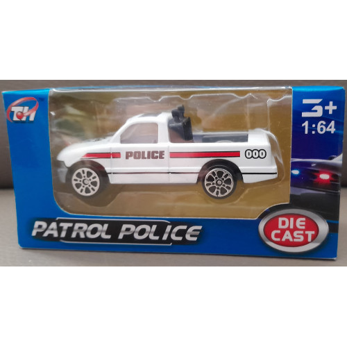 LG-IMPORTS DIE CAST Petrol Police, Police Auto Wit 1:64