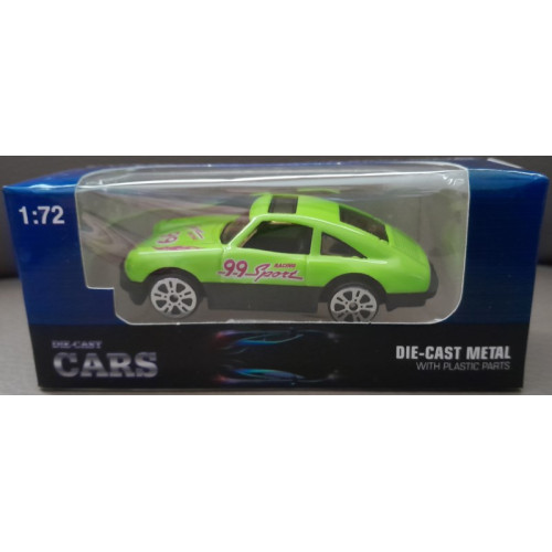 JOHNTOY DIE CAST Cars Racing 99 Sport Groen