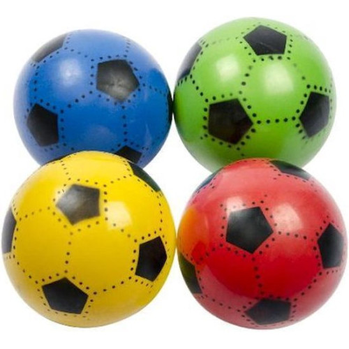 50x plastic voetbal soccer