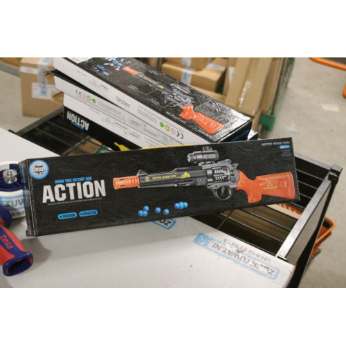 Action gun  gelballetjes shooter xl 1x  ds 23