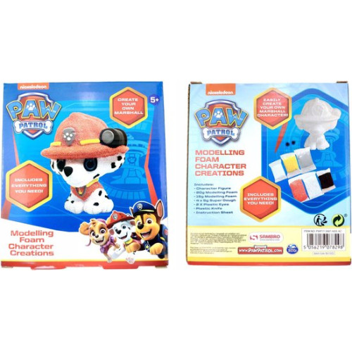 Foamfiguur, 2 stuks PAW PATROL Marshall 5+