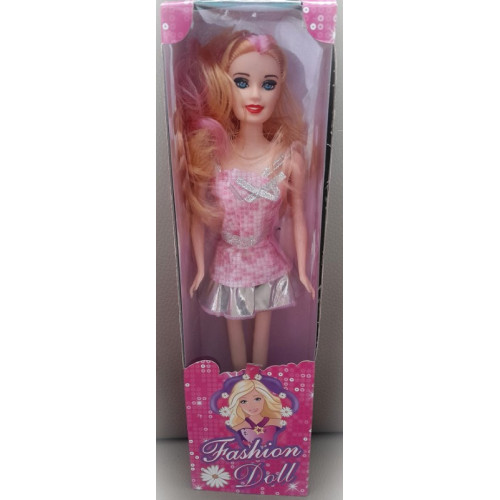 Fashion Doll met Paars Kleed