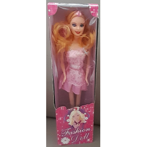 Fashion Doll met Roze Kleed