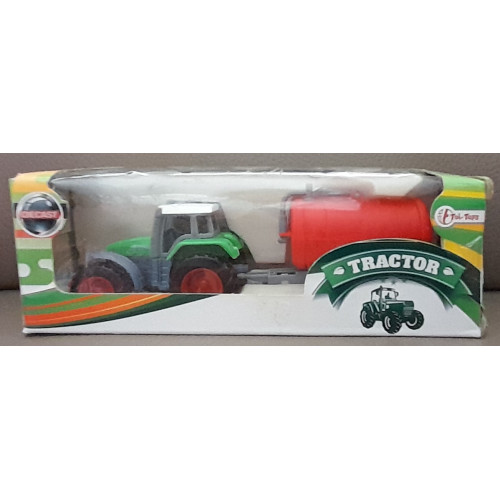 TOI-TOYS Tractor Met Aanhangwagen