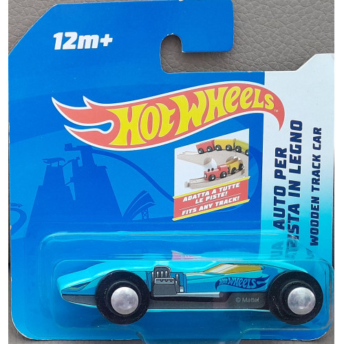 HOTWHEELS Blauwe Race Auto