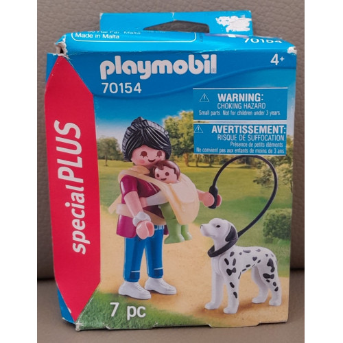 PLAYMOBIL Special Plus - Mama met baby in draagzak