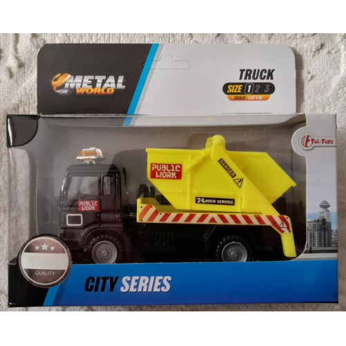 TOI-TOYS DIE CAST METAL World Truck: Publick Work