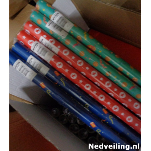 100x Sinterklaas inpakpapier