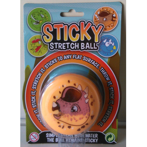 Fidget Toy Sticky Strech Ball Oranje