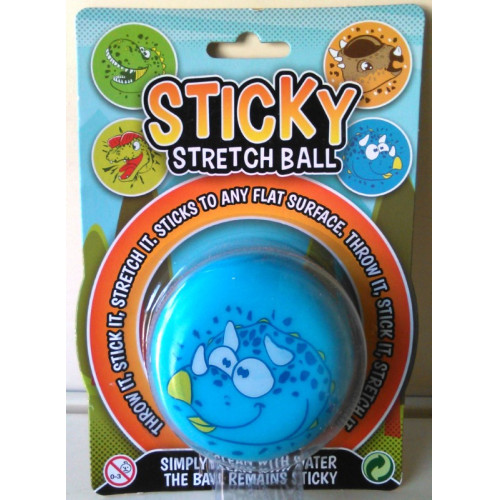 Fidget Toy Sticky Strech Ball Blauw