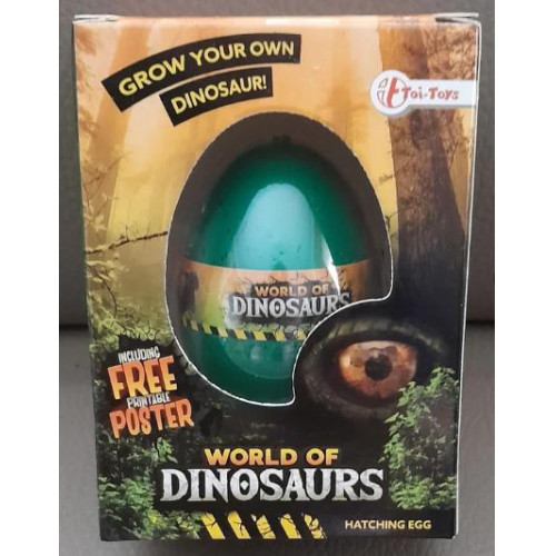 TOI-TOYS Grow Your Own Dinosaur Groen