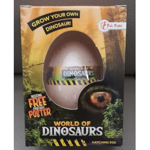 TOI-TOYS Grow Your Own Dinosaur Roze