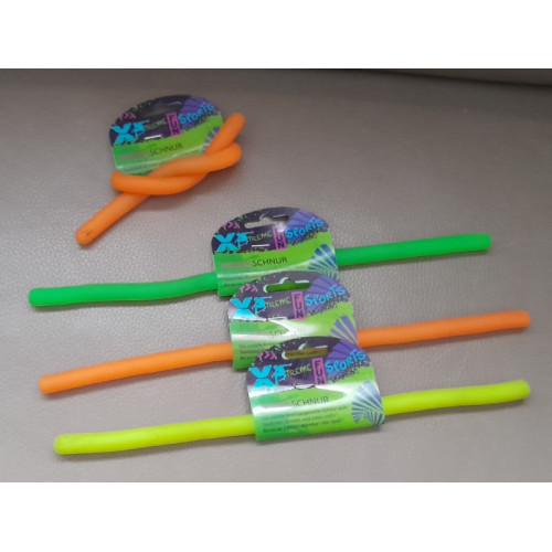 Fidget Monkey Noodle - Power String 30 Cm - oranje