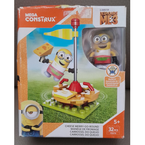 MEGA CONSTRUX DISPICABLE ME Cheese Merry-Go-Round