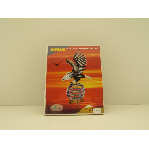 3d Puzzle Eagle Color 23 x 18 cm