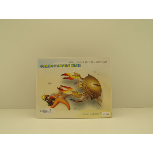 3d Puzzle Common Crab Color 23 x 18 cm