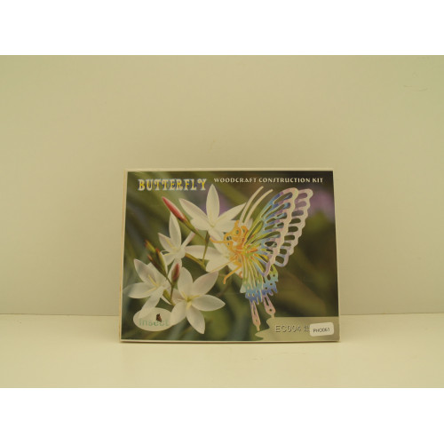 3d Puzzle Butterfly Color 23 x 18 cm