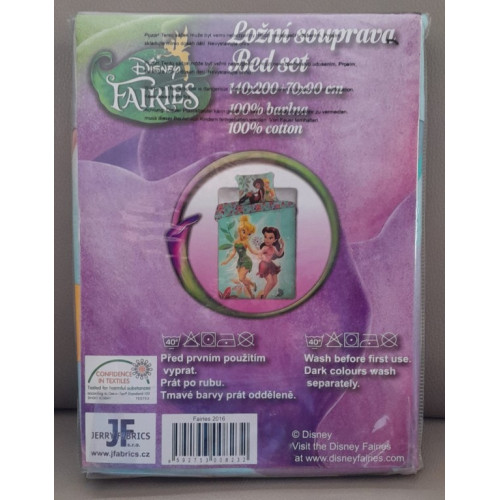 DISNEY Fairies Dekbedovertrek 140*200Cm, Kussen overtrek 70*90 Cm