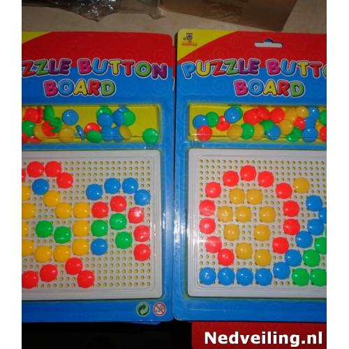 6x Puzzel button board 