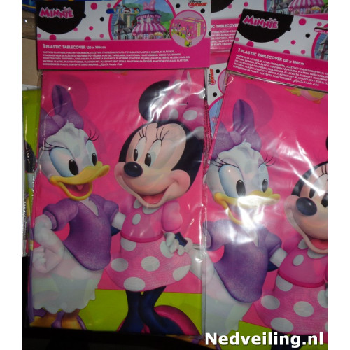 6x Tafelkleed Minnie Mouse 120x180cm 