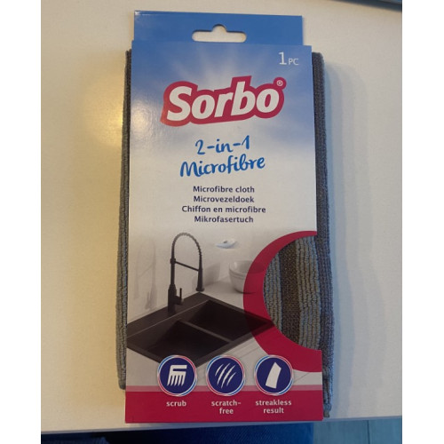 Sorbo 2 in 1 Microvezeldoekjes 36 stuks