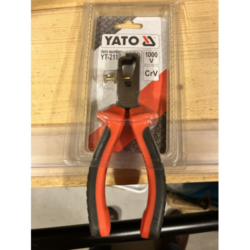 Yato striptang electra; 160mm; 1000V Professioneel