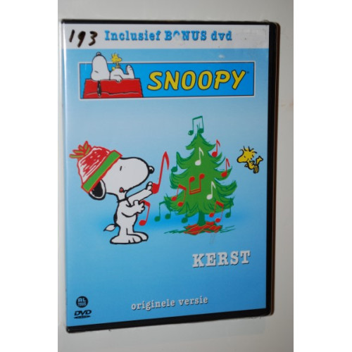 DVD Snoopy, Kerst, incl. bonus dvd