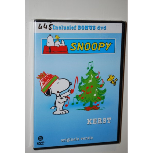 DVD Snoopy, kerst, incl.bonus dvd